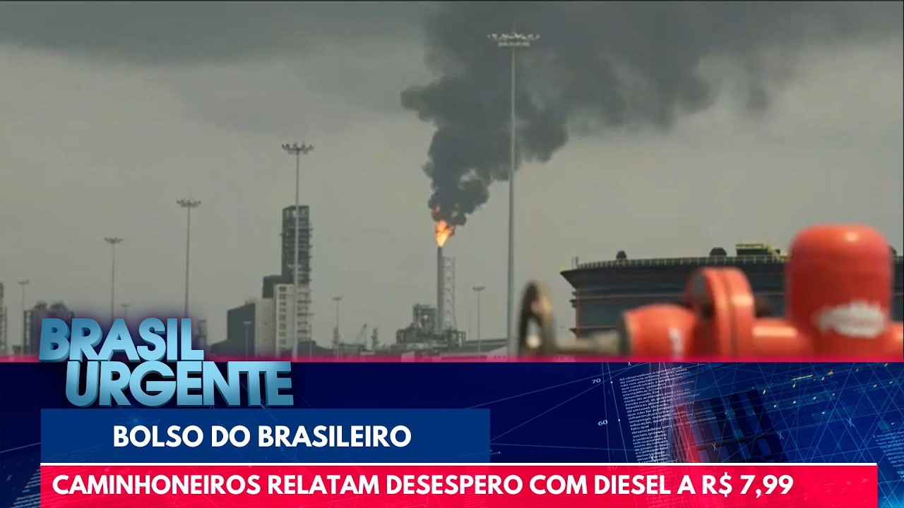 Guerra lá fora, tanque mais caro: diesel sobe 45% no Brasil | Brasil Urgente