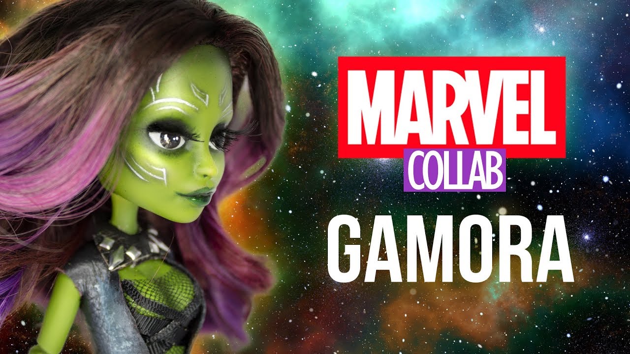 Marvel Doll Collaboration! Gamora Repaint!