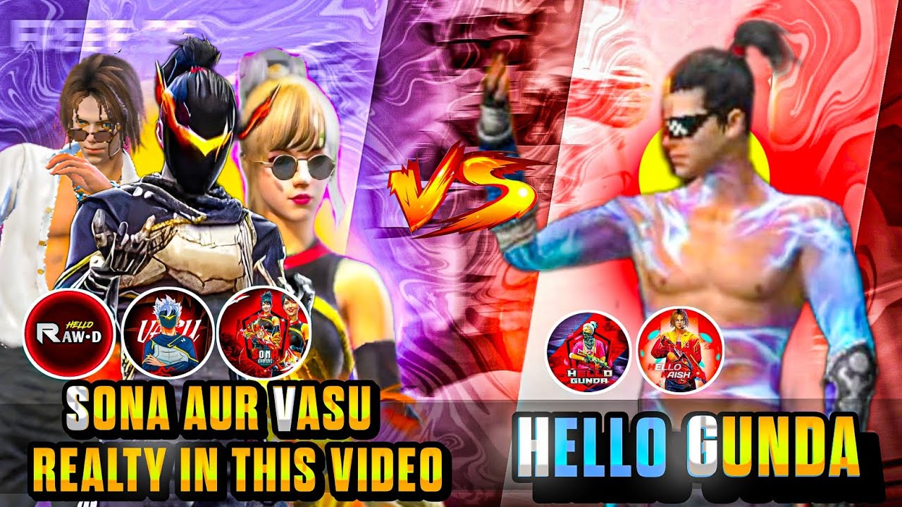 REALTY IN THIS VIDEO SONA AUR VASU $ HELLO GUNDA 🥺 ??