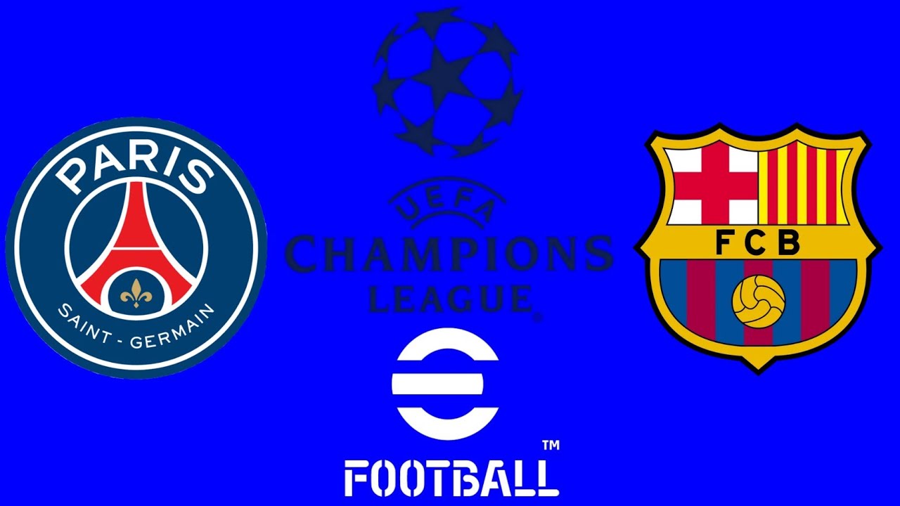 PSG vs Barcelona (Champions league efootball 2026) 4 rodada