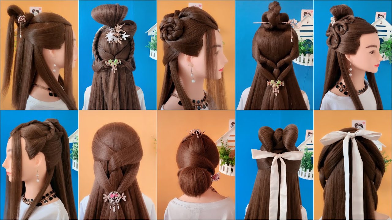 Hướng dẫn cách làm tóc cosplay cổ trang Trung Quốc 🇨🇳 - Nhã Di Các