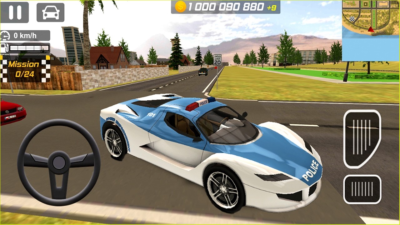 4K Direksiyonlu polis arabası oyunu 3D #138 Police Drift Car Driving | Polis arabası oyunları (2026)