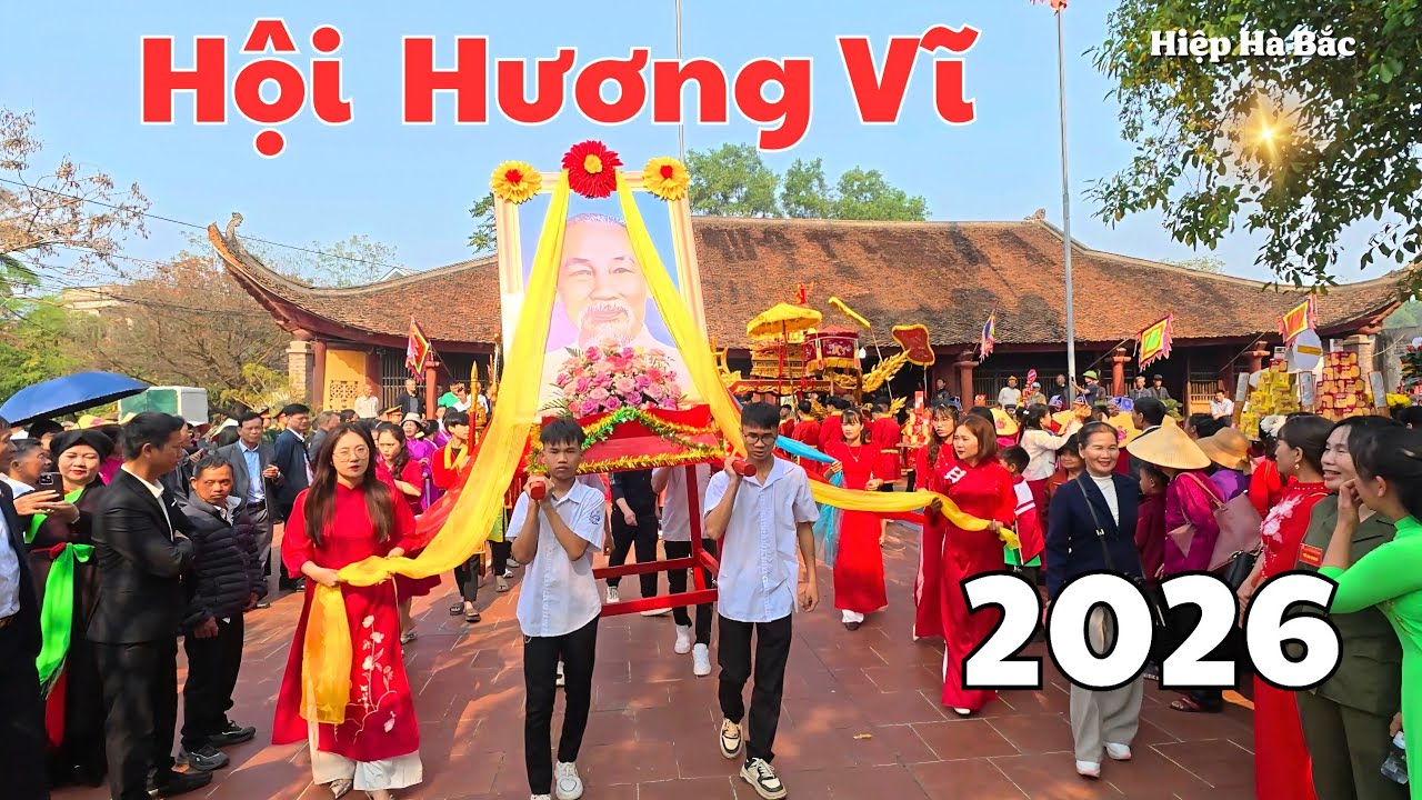 Hội Xuân Truyền Thống Hương Vĩ xã Bố Hạ 25 tháng Giêng năm 2026
