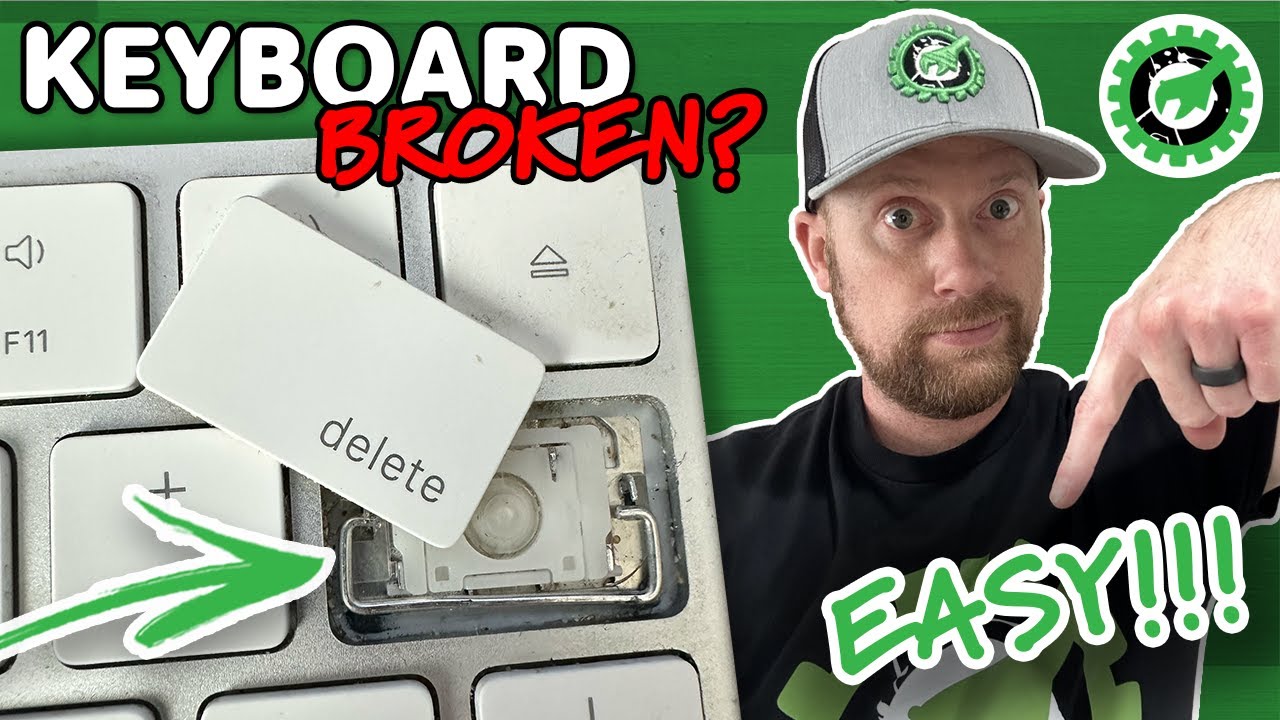 Apple Magic Keyboard Button Replacement! [EASY]