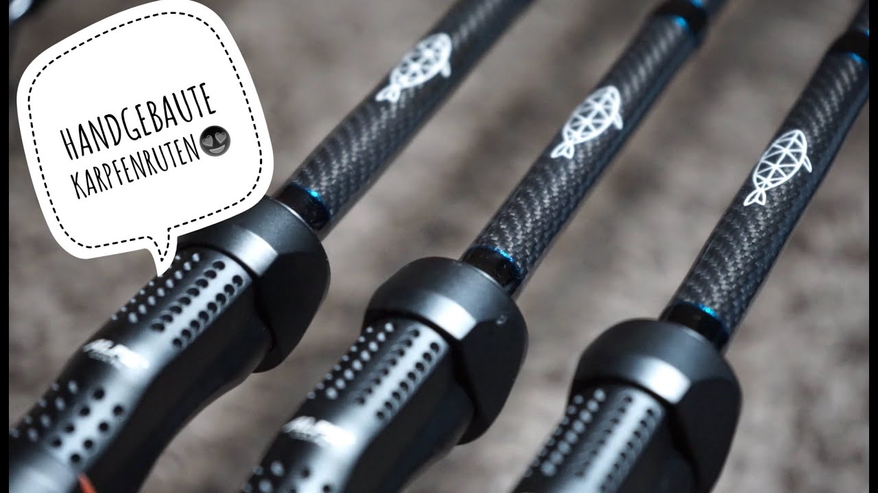 HANDGEBAUTE KARPFENRUTEN // ENDLICH HAB ICH SIE!! // MW Custom Rods // Karpfenangeln