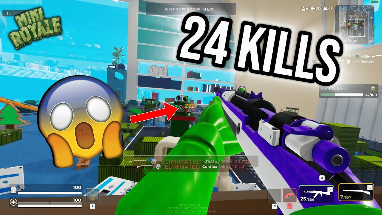 #1 KAR PLAYER CONTROLLING SOLO LOBBIES | 24 KILLS  | MINI ROYALE