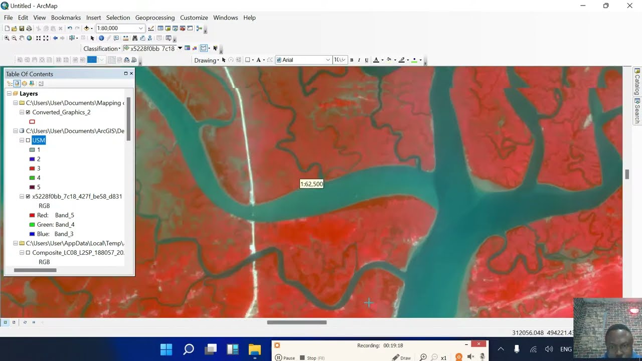 Mangrove mapping part 1 using ArcMap