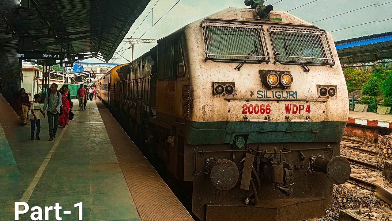 Subah Ki Diesel Train Ride 🌄 | Tea Garden Vibes + Track Sound