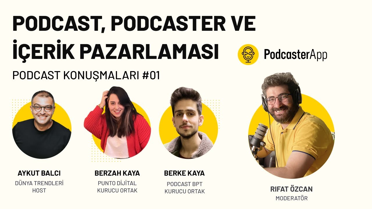 Podcast, Podcaster ve İçerik Pazarlaması