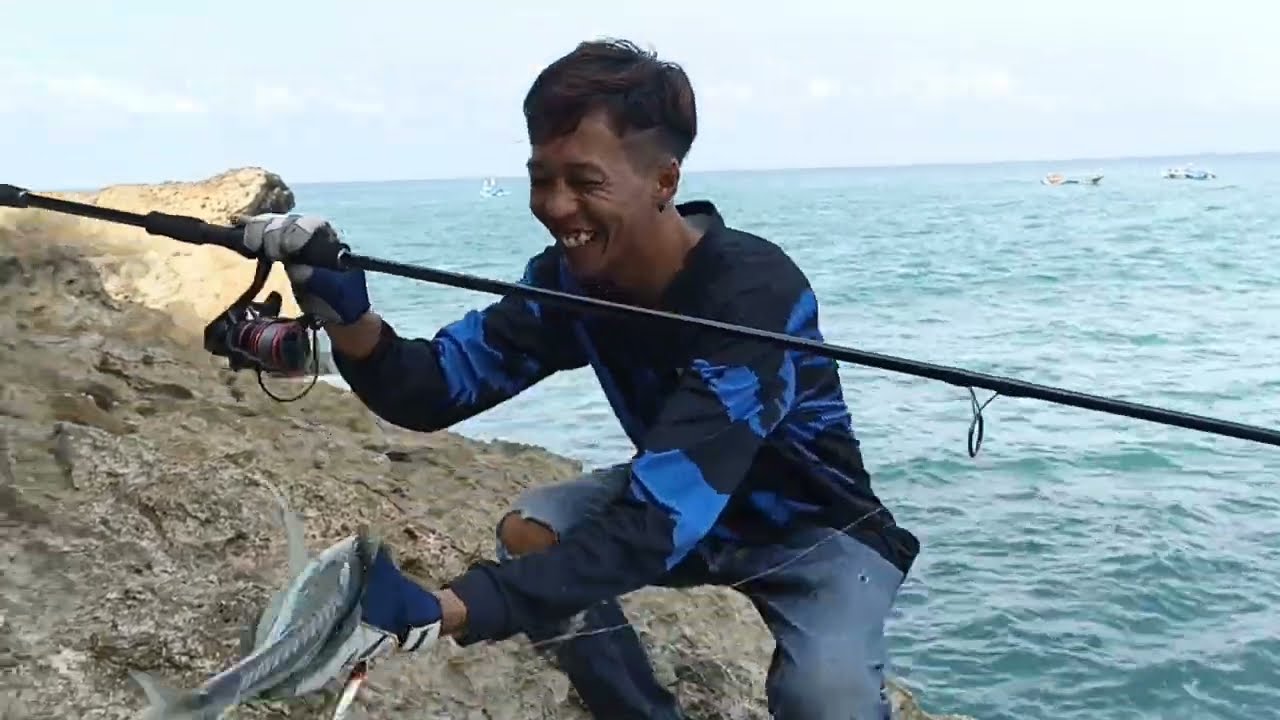 SHORE JIGGING | MANCING DI SPOT EKSTRIM | GUA LANGSE
