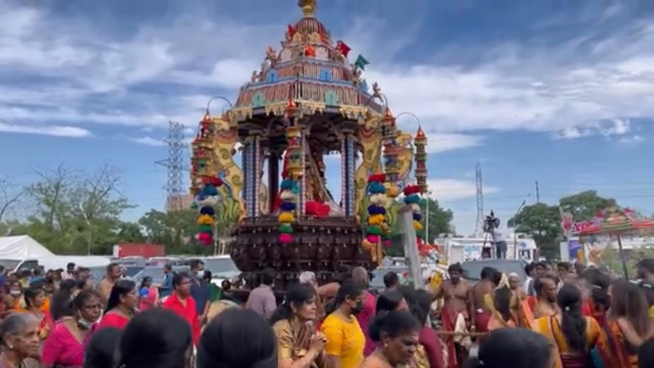 Sri Varasiththi Vinaayagar Hindu Temple of Toronto தேர் திருவிழா