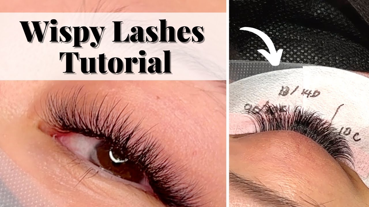 Wispy Lash Extension Tutorial (LASH MAP!)