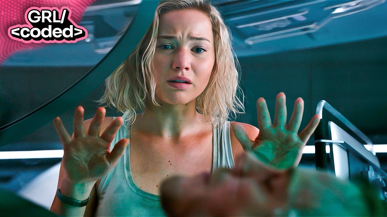 passengers (2016) - when aurora saves jim and everything changes