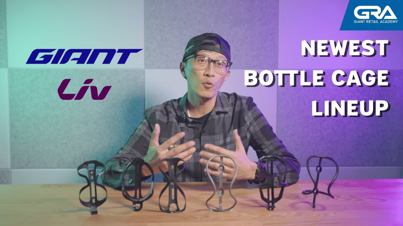 Giant & Liv Water Bottle Cage Collection Launch | 6 New Models with Advanced Materials