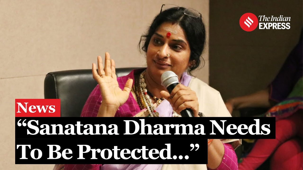 Tirupati Prasadam Row : BJP Leader Madhavi Latha Calls for Protection of Sanatana Dharma