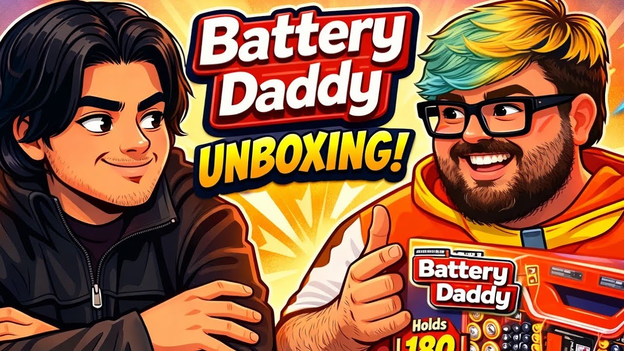 Battery Daddy Battery Storage Box Unboxing 