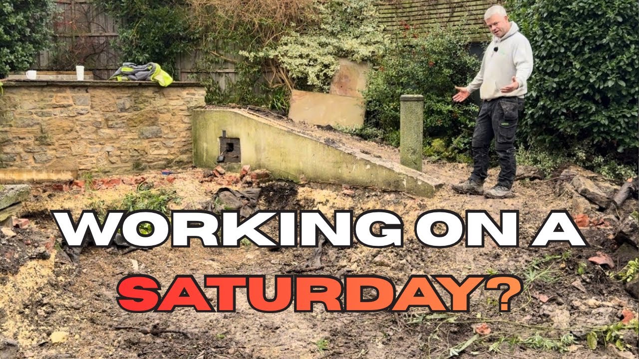 Landscaping Vlog | Returning the Digger & Garden Vision Explained