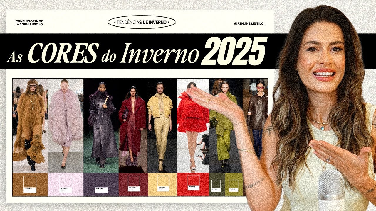As CORES DA MODA no INVERNO 2025: Descubra as Principais Tend&ecirc;ncias da Esta&ccedil;&atilde;o
