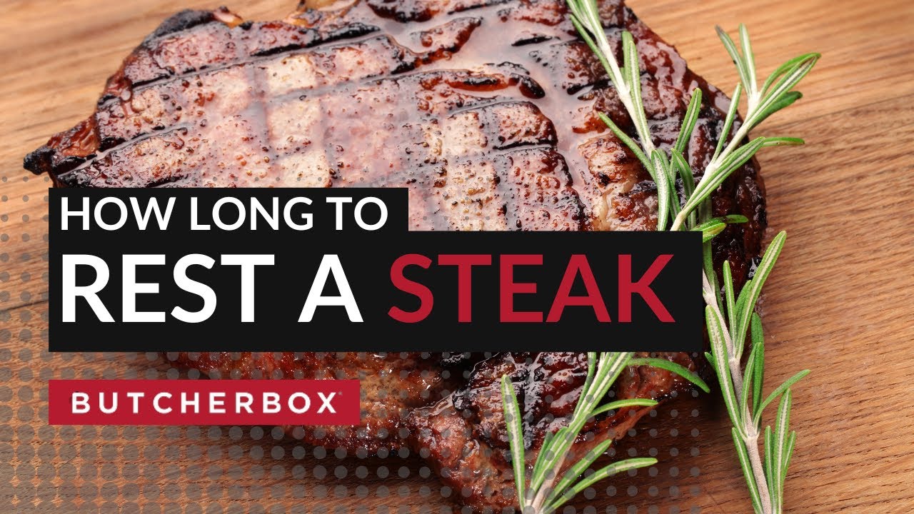 Why to Rest Steak After Cooking