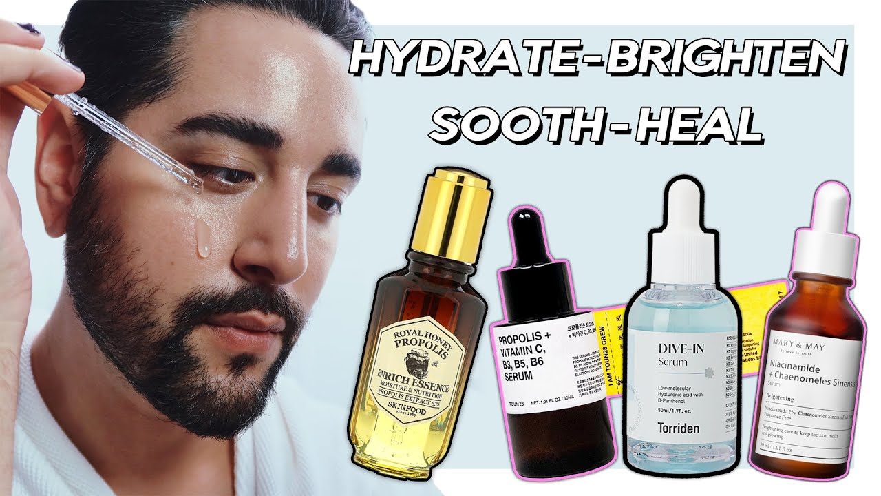 The Best Kbeauty Serums For Brightening, Hydration, Soothing And Healing AD