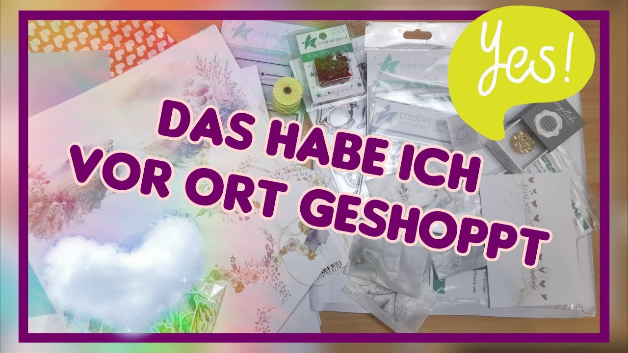 Creative Depot Haul 🥰 Schätze aus dem Laden🥰✨