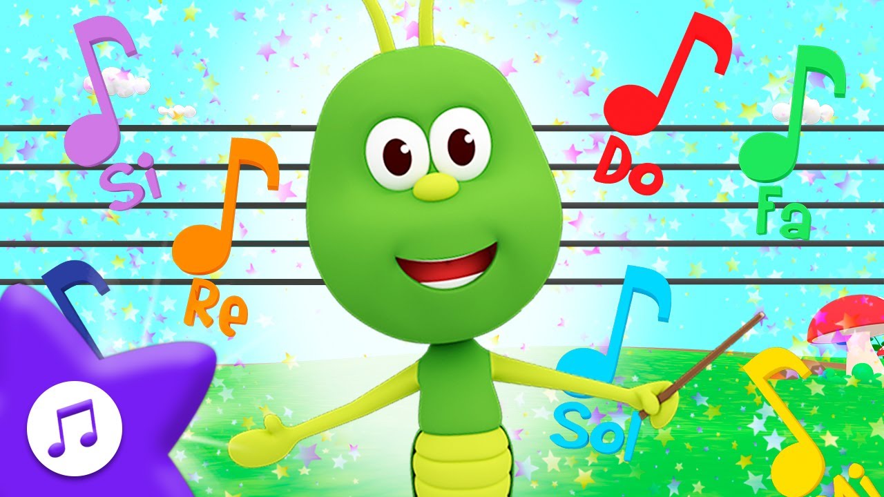 The Musical Notes 🎵 Boogie Bugs in English