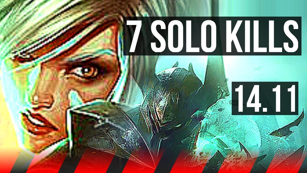 RIVEN vs MORDEKAISER (TOP) | 7 solo kills, 5k comeback, 41k DMG, 13/4/11 | BR Master | 14.11