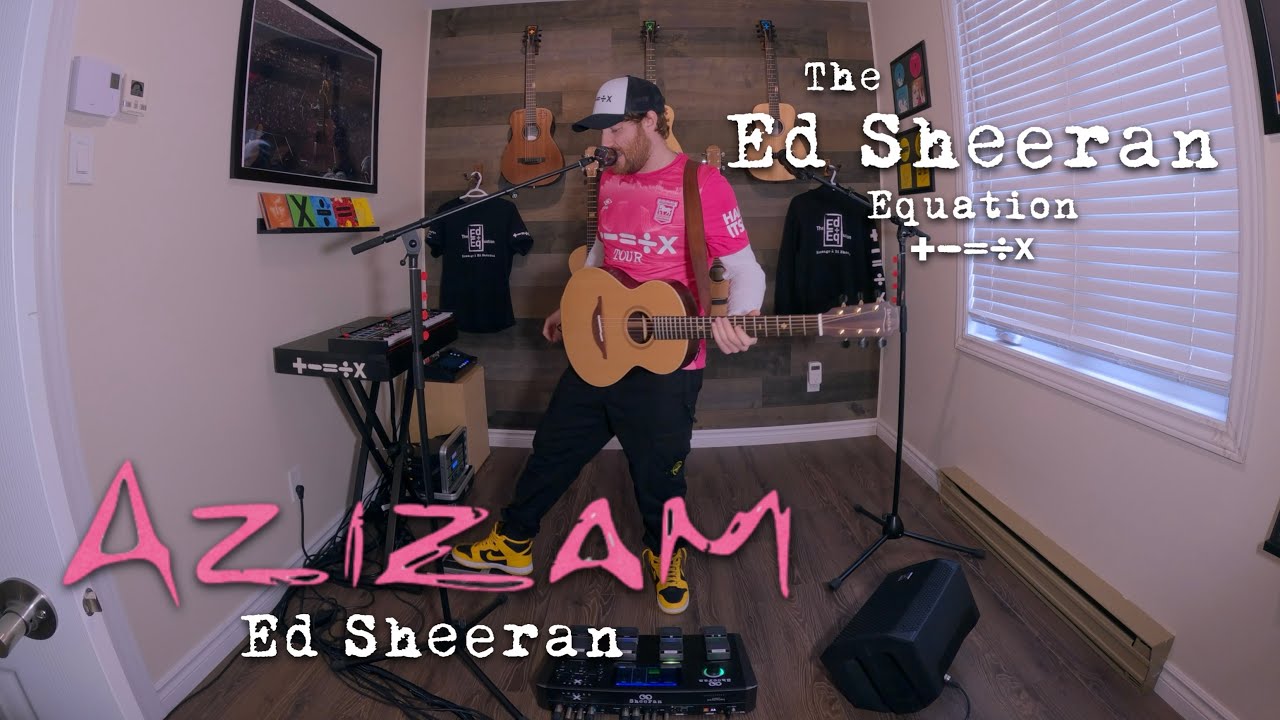 Ed Sheeran - Azizam (Looper Performance by Benoit Plamondon) - The Ed Sheeran Equation (cover)