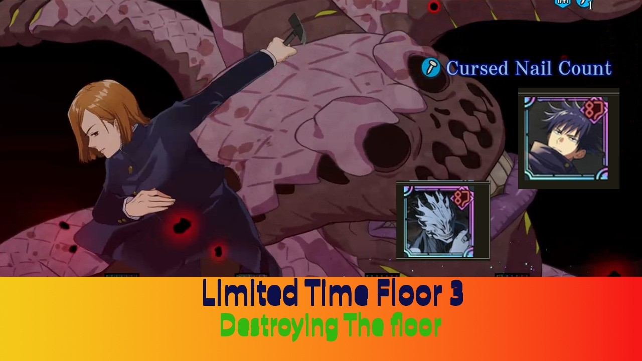 Destroying The Floor !!!! Limited Time Floor 3 March 2026 || Jujutsu Kaisen Phantom Parade