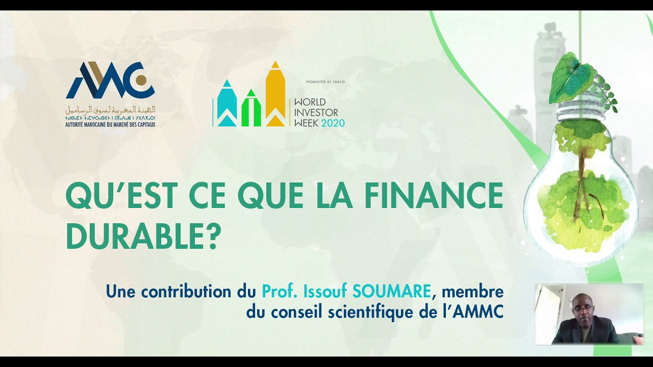 Qu'est ce que la finance durable ?
