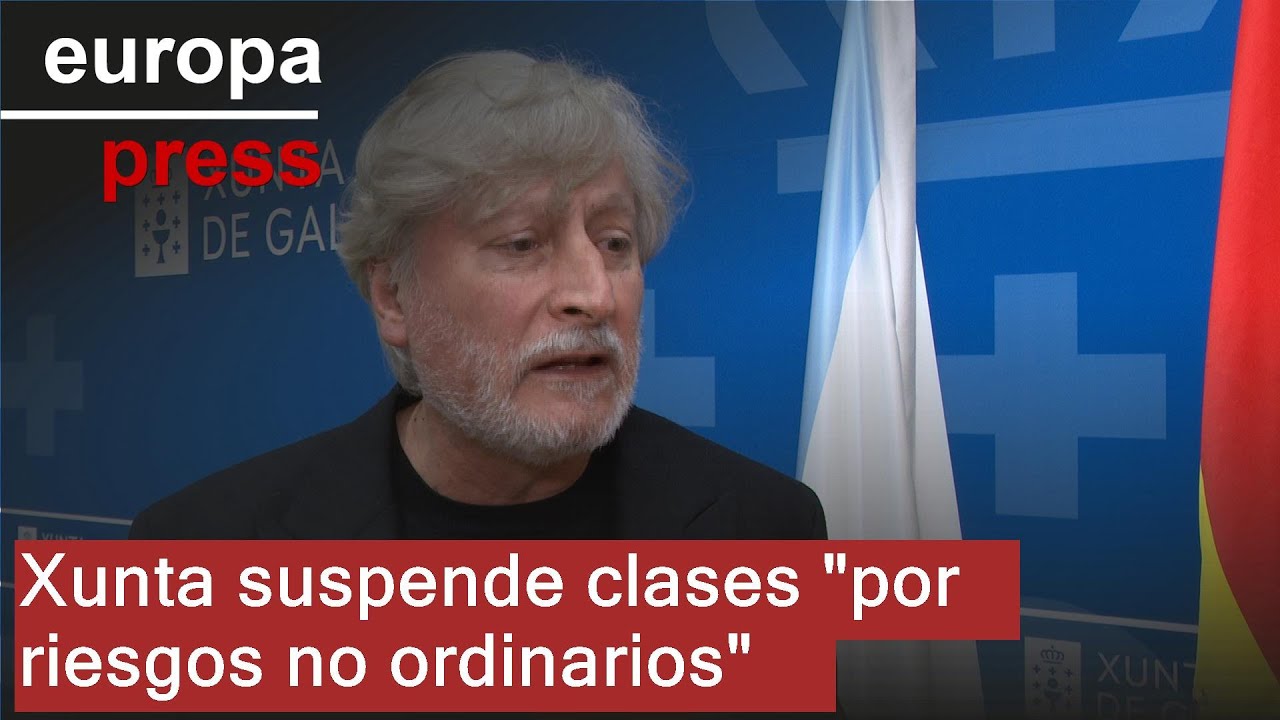 La Xunta defiende la suspensión de clases para este viernes 