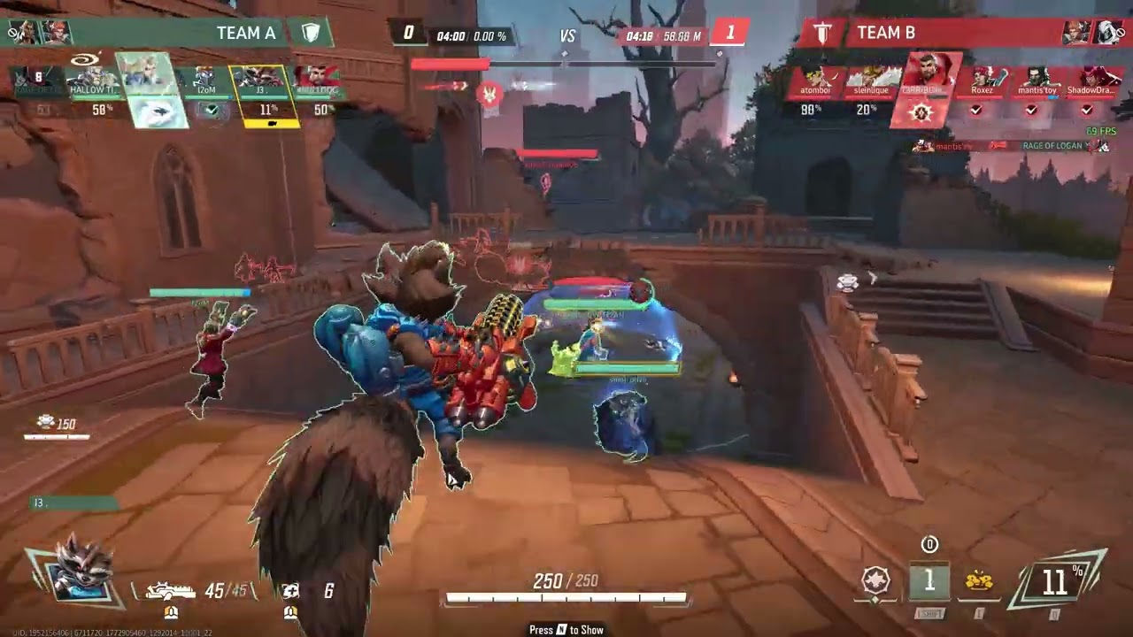 proof Marvel rivals players are not real humans gm2 btw