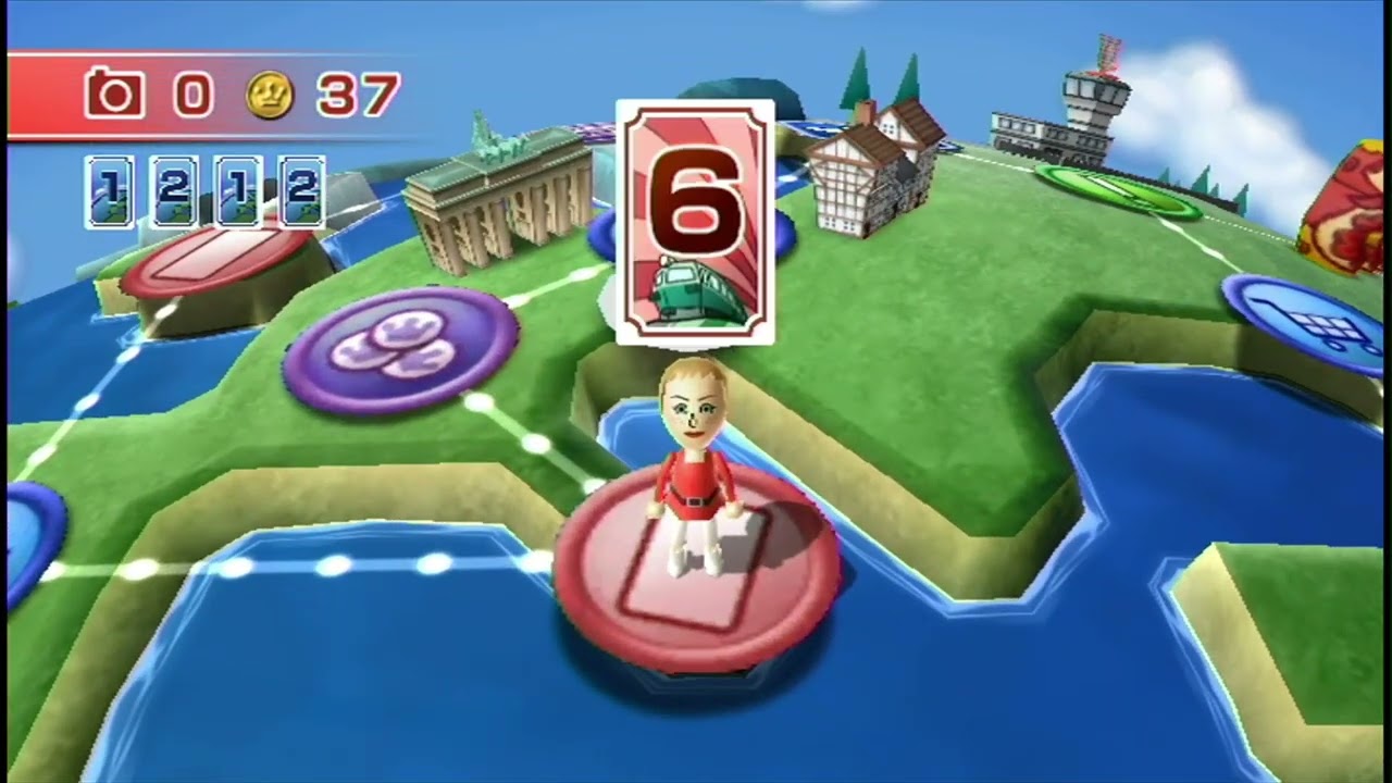 Wii Party Globe Trot #15  Beginner Difficulty.
