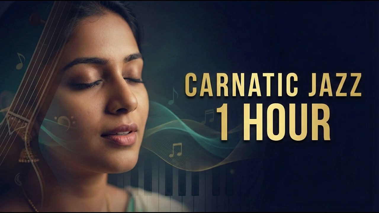 Carnatic Jazz Fusion | 1 Hour Deep Meditation Music | Female Humming | Seamless Loop