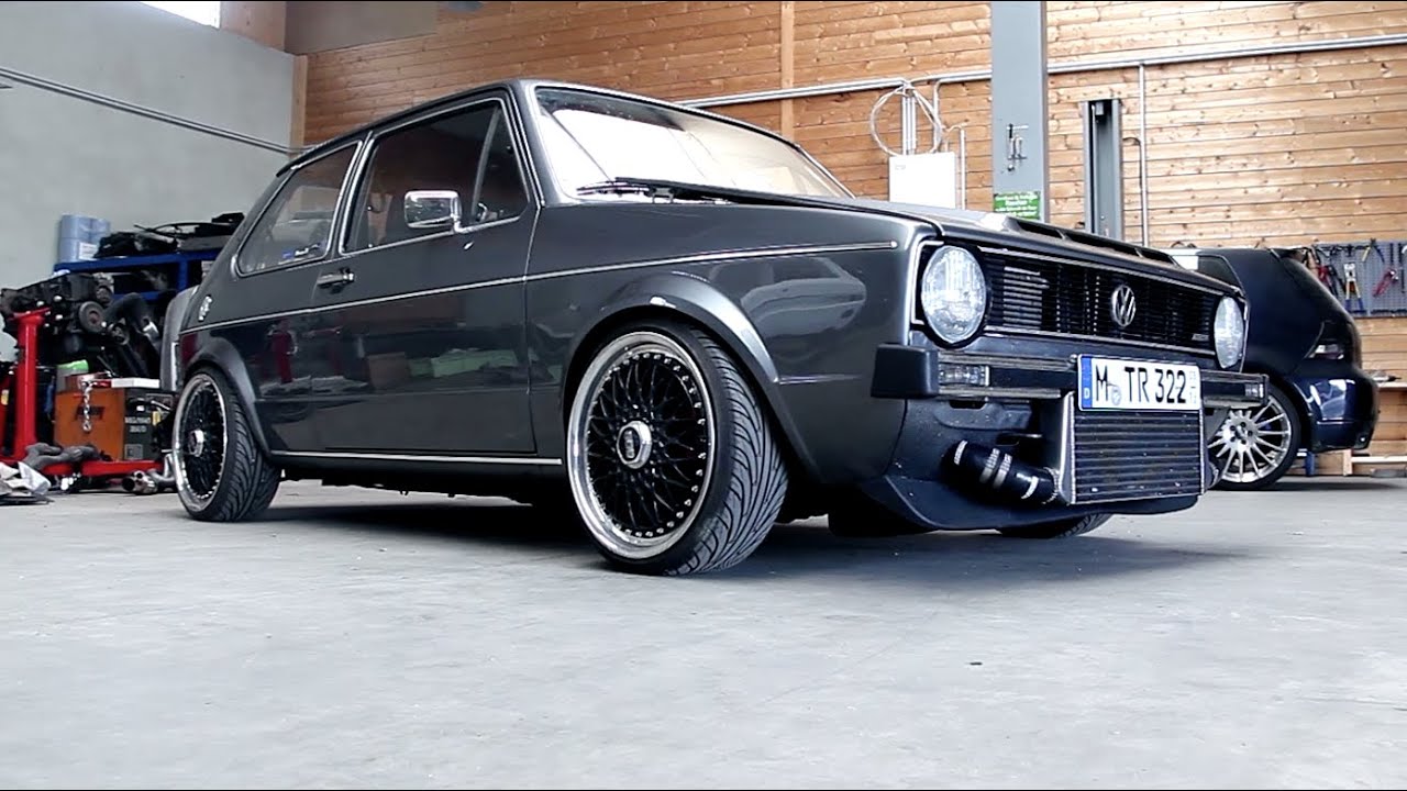 VW // Golf MK1 - R32 Bi-Turbo by Turbobau.de (Fahrtaufnahmen)