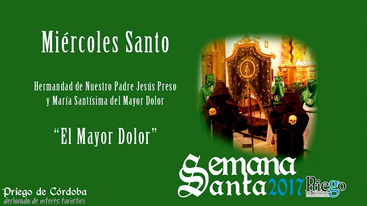 Semana Santa 2017-Priego de Córdoba-Miércoles Santo 