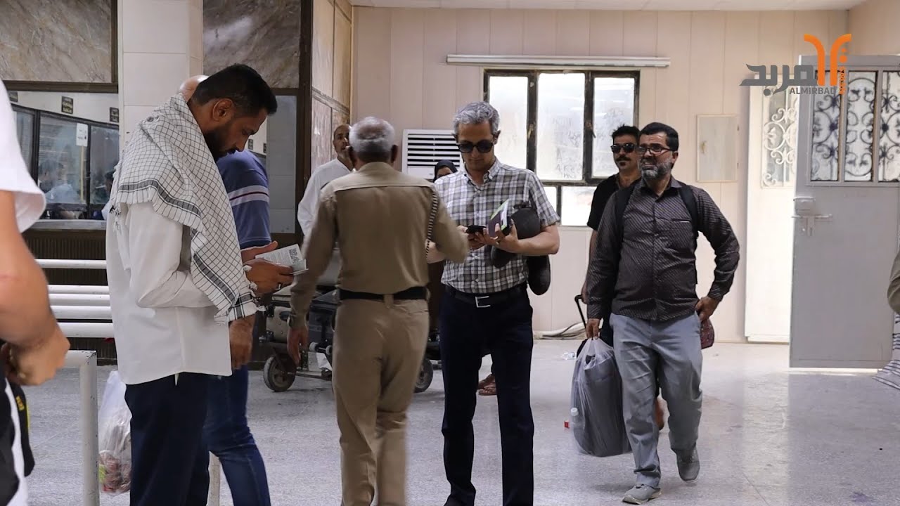 المربد تتجول في منفذ الشلامجة وترصد حركة المغادرين والوافدين #المربد