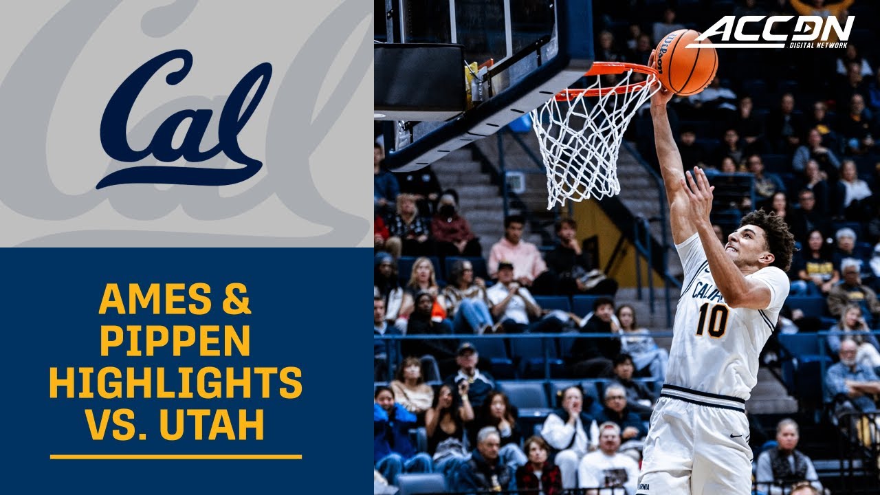 Cal's Dai Dai Ames & Justin Pippen Highlights vs. Utah