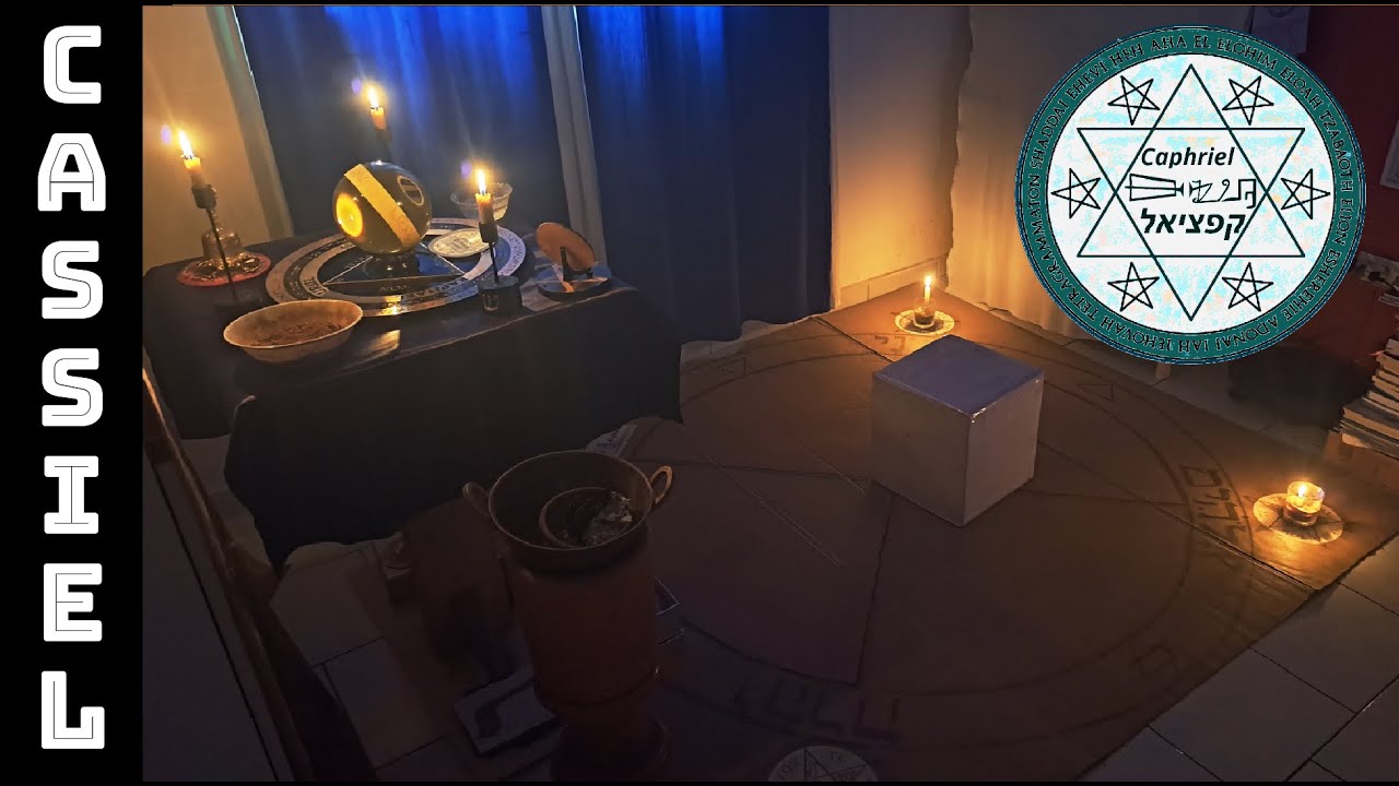 ARCANJO CASSIEL | Ritual de Evocação Saturno • Zafkiel • Tsaphkiel • Caphiel | Magia Cerimonial