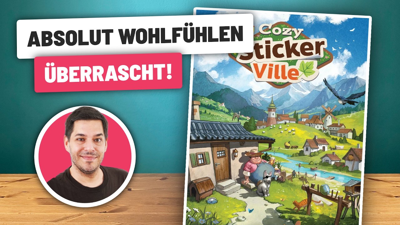 Die &Uuml;berraschung des Jahres? Cozy Stickerville 🤩