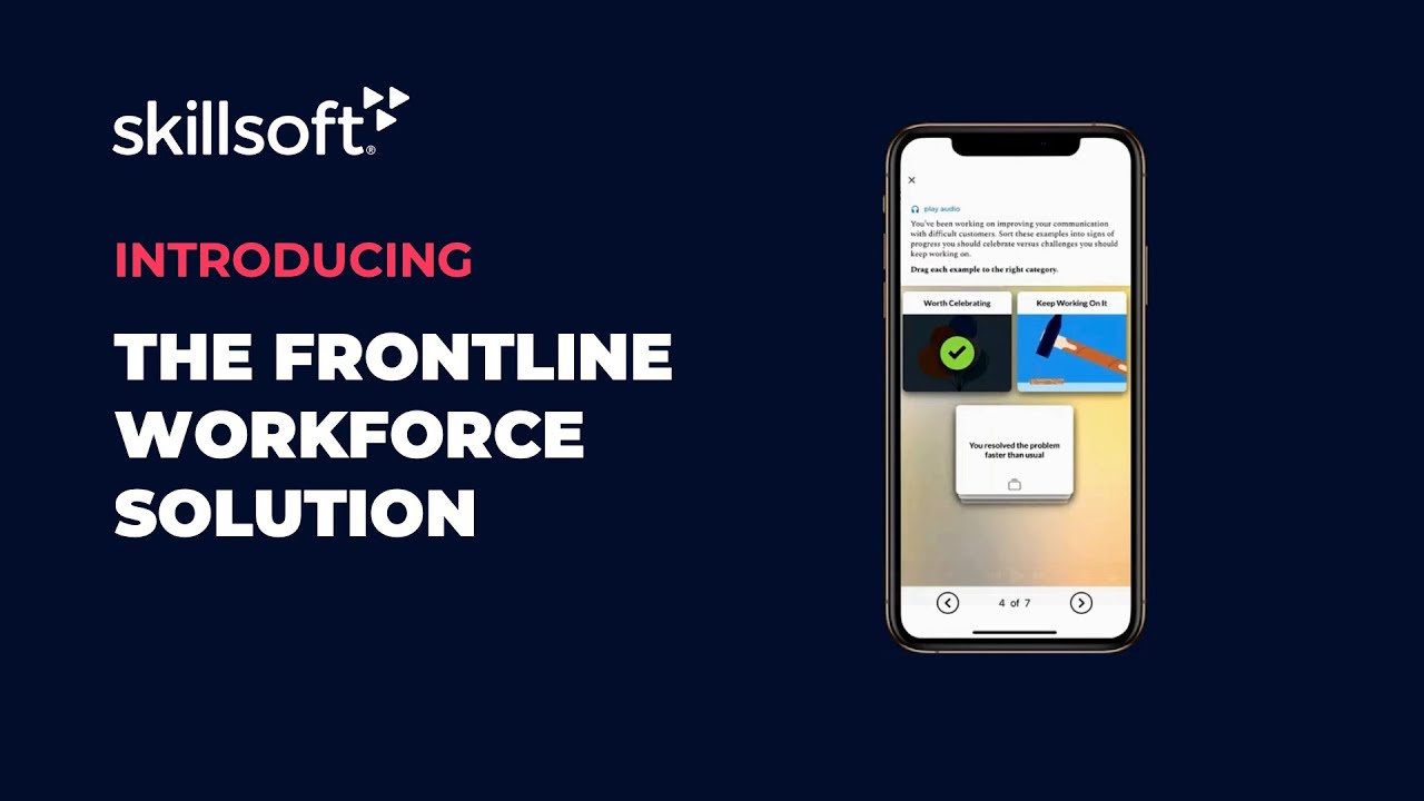 Представляем решение Skillsoft Frontline Workforce