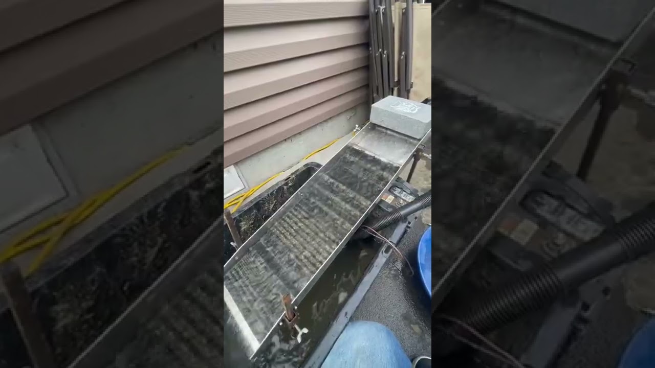 Testing some gold hog in a small power sluice!