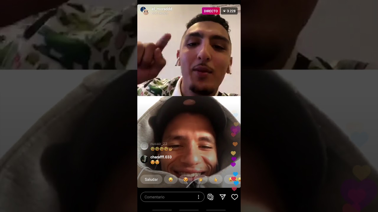 BENY CON MORAD EN DIRECTO!!