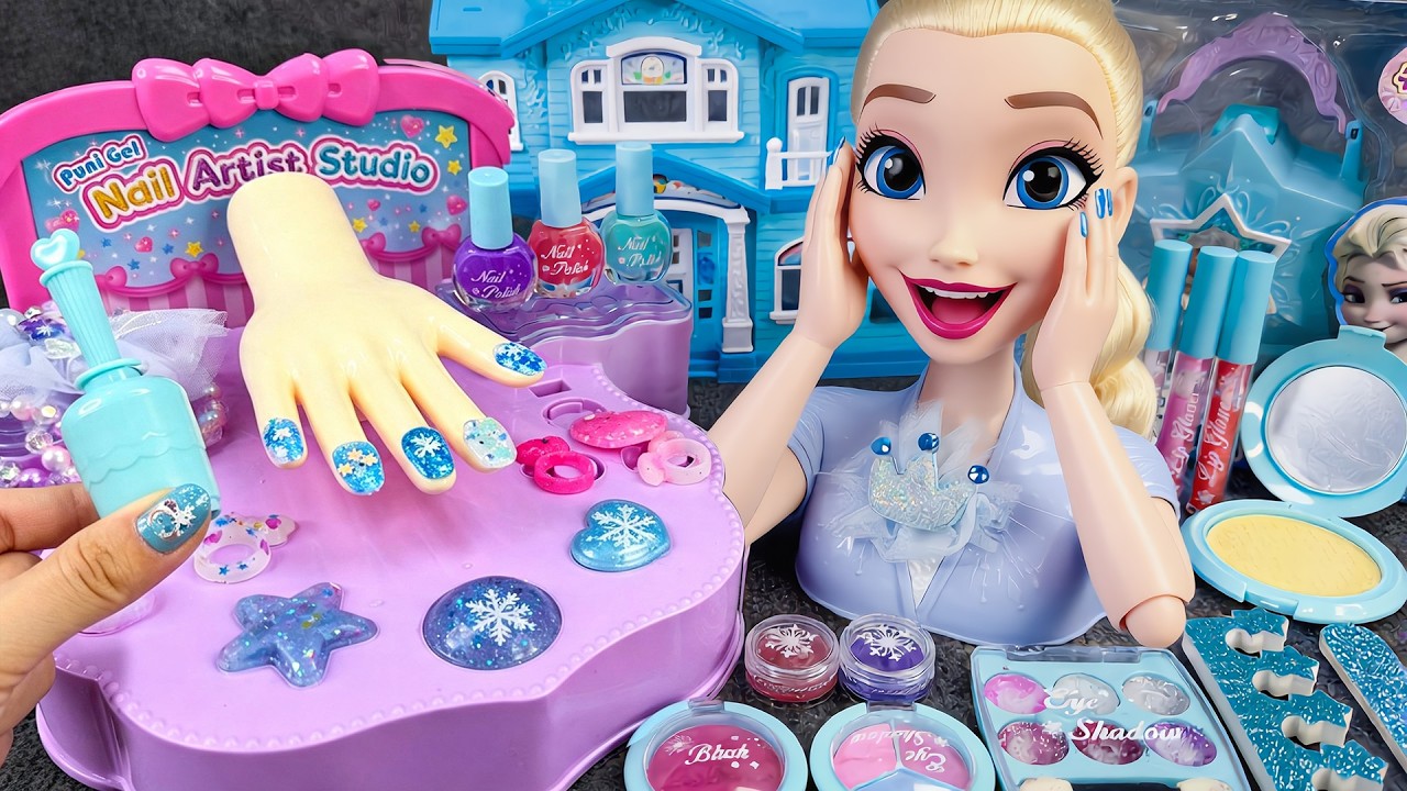 Ultimate Mickey Minnie Mouse set, Disney Elsa Makeup set BEST Toys Unboxing | TOY PLAYSET ASMR