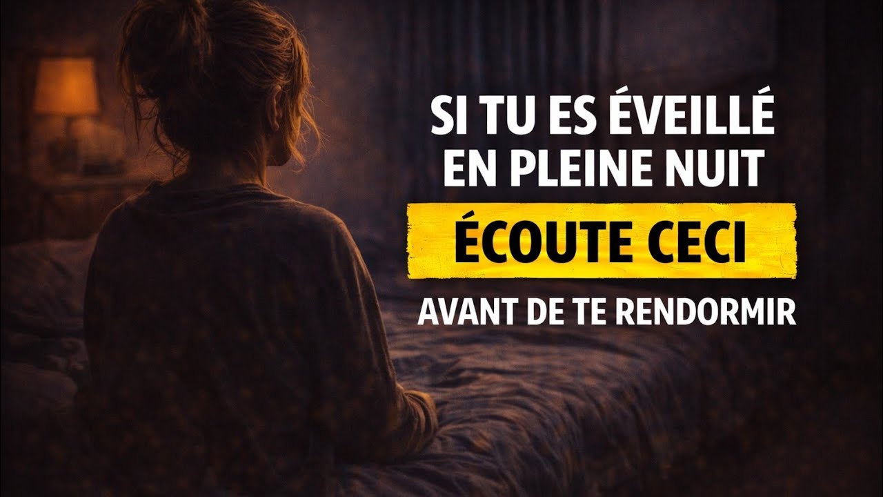 Si Tu es Éveillé Entre 1H et 3H, ÉCOUTE CECI Avant De Te Rendormir