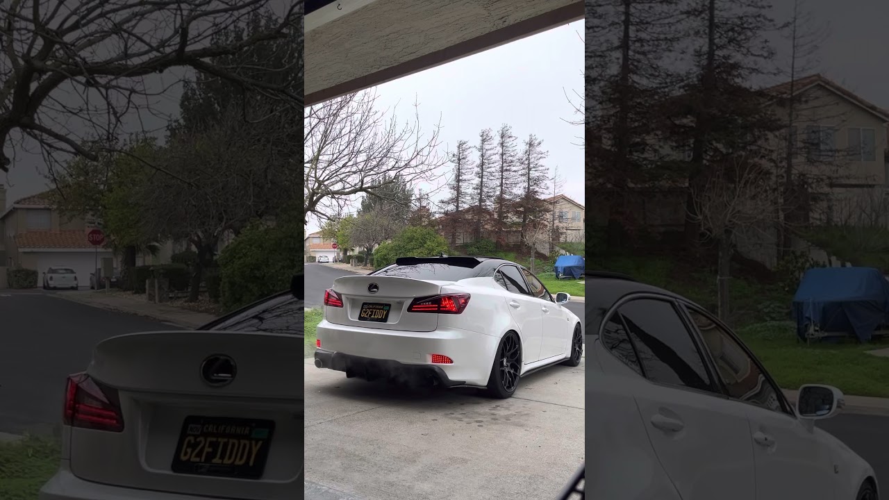 2012 Lexus IS 250 Muffler Delete & Vibrant 1792 Resonator Exhaust Clip
