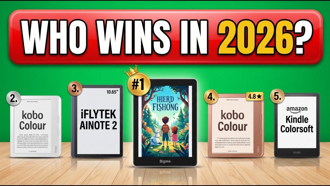 5 Best Color E-Readers on Amazon 2026 Budget Guide