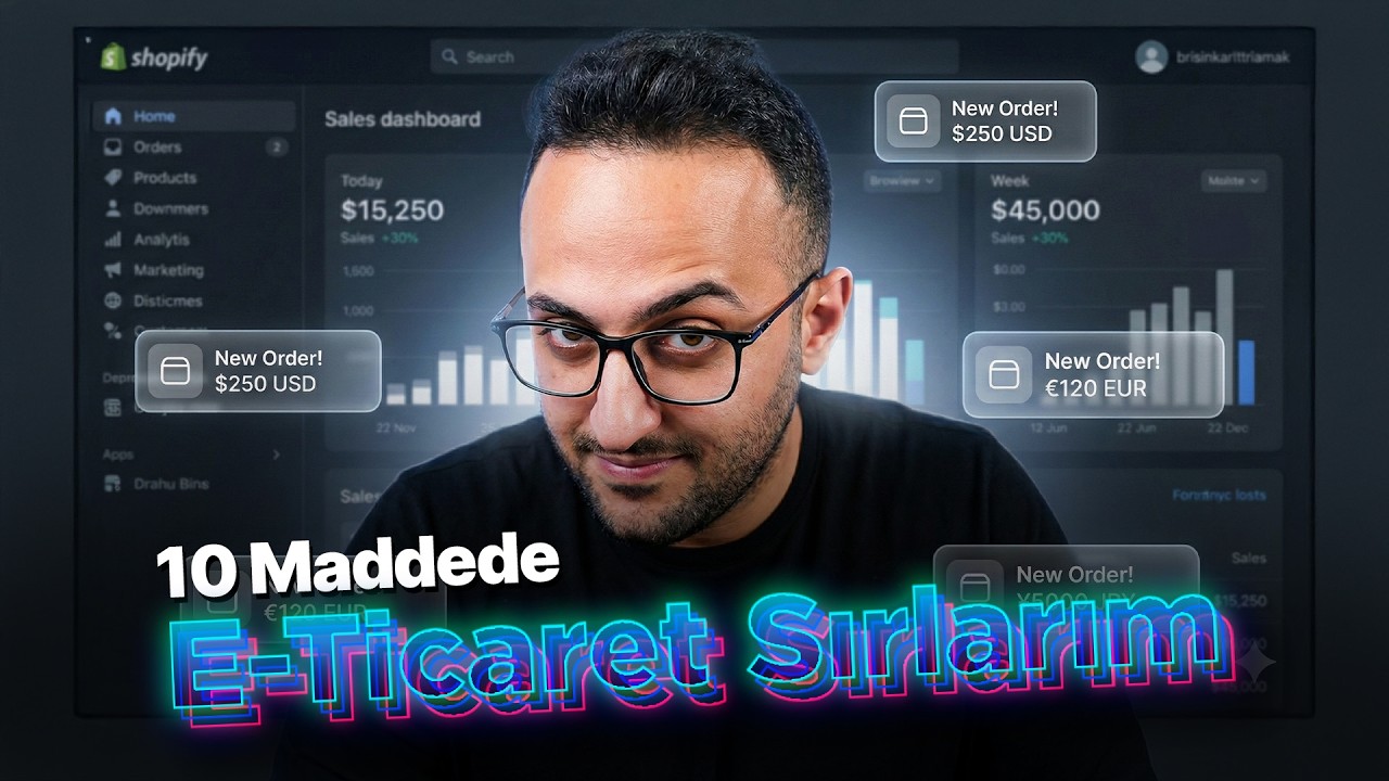 9 YILLIK SHOPIFY DROPSHIPPING KARİYERİMDE ÖĞRENDİĞİM EN ÖNEMLİ 10 MADDE + BONUS