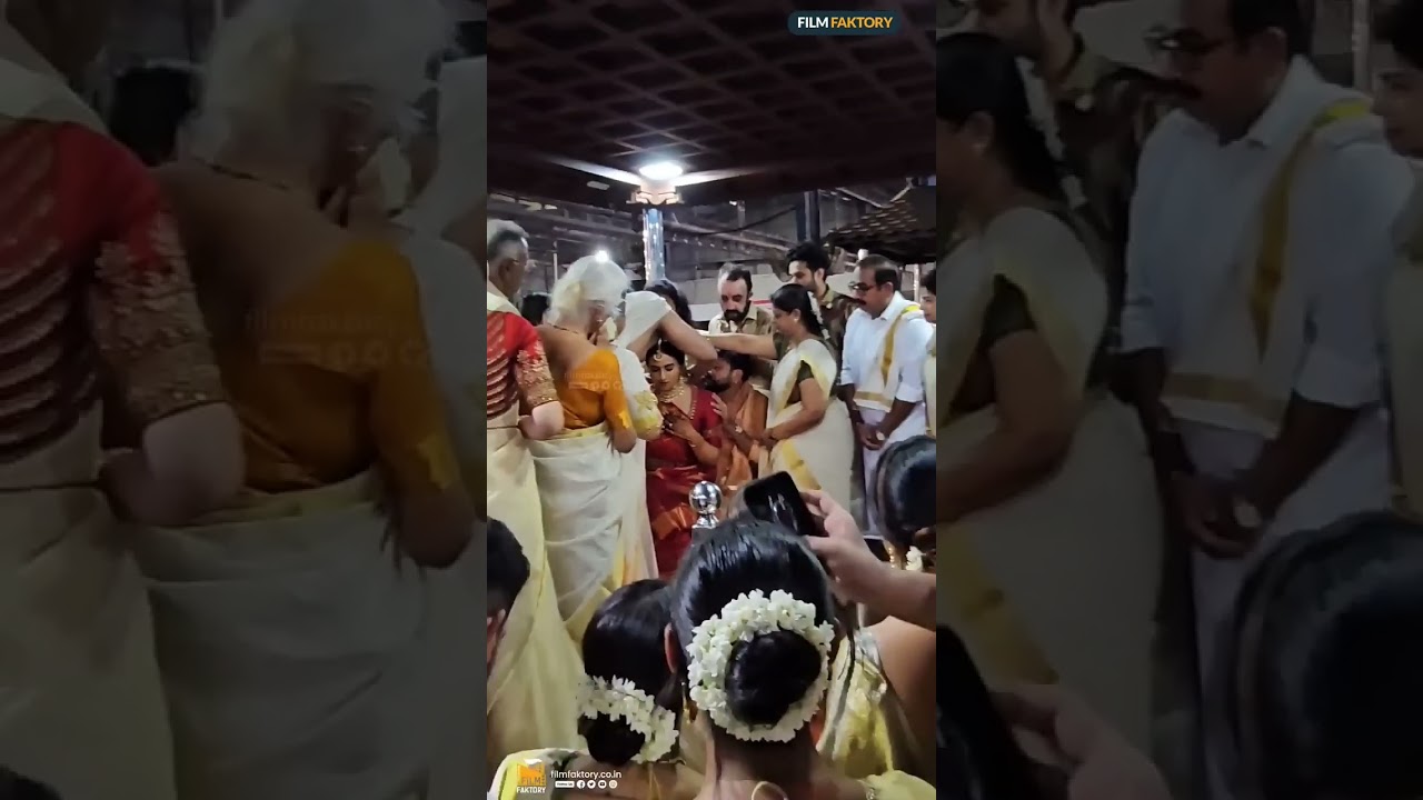 Actor Jayaram daughter wedding   Malavika Jayaram   