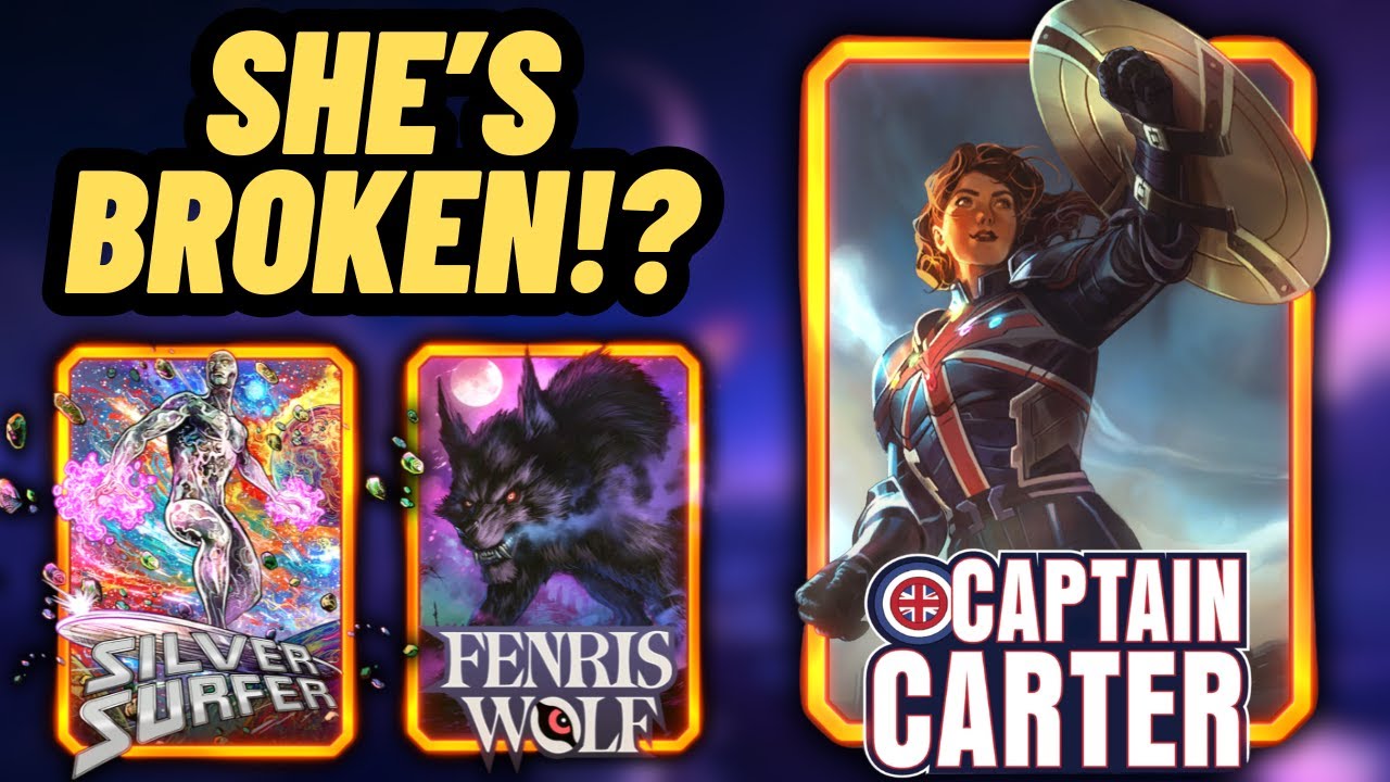 INSANE 3−Cost Captain Carter Combo! Carter/Silver Surfer Combo Deck | Marvel Snap